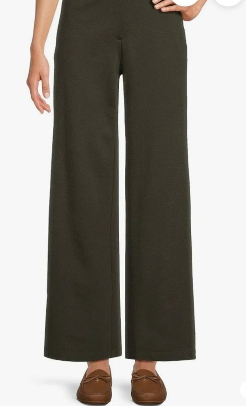 Vintage Eileen Fisher Black Washable Crepe Pants S EUC